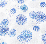 Sarah Thomson x Sartoria Saracena S/S22 - Sea Urchin Print Linen Scarf - Detail