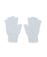 Baby Blue Cashmere Fingerless Gloves | Sarah Thomson Knitwear