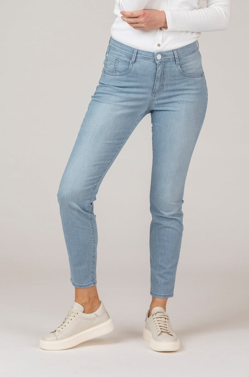 Shakira S Pin Stripe Five-Pocket Jeans | Brax