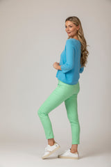 Ana Spring Green Skinny Jeans | Brax