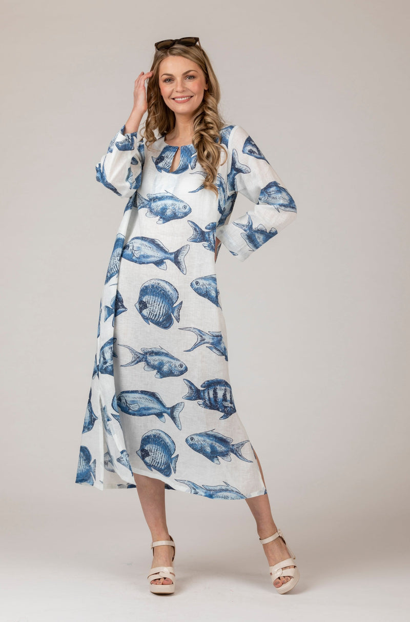 The Big Fish Linen Dress | Sartoria Saracena