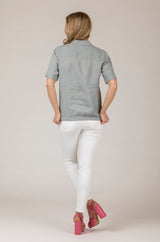 Vio Short Sleeve Linen Shirt | Brax