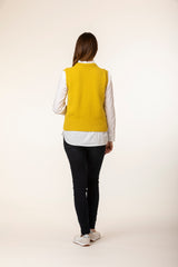 Yellow Geelong Wool Tank Top | Sarah Thomson
