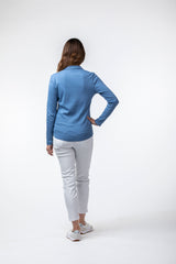 Sarah Thomson x Belluna S/S22 - Kaya Shirt in Blue