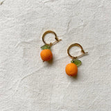 Orange Hoop Earrings | Love Kiki at Sarah Thomson