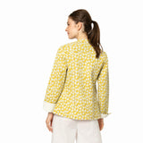 Leafy Quilted Jacket in Yellow | Zen Ethic | Sarah Thomson | New S/S23