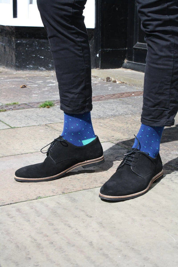 Mens Spotted Bamboo Socks | Swole Panda